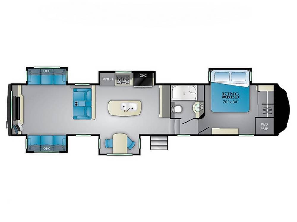 A photo of this 2019 Heartland Bighorn 3970RD