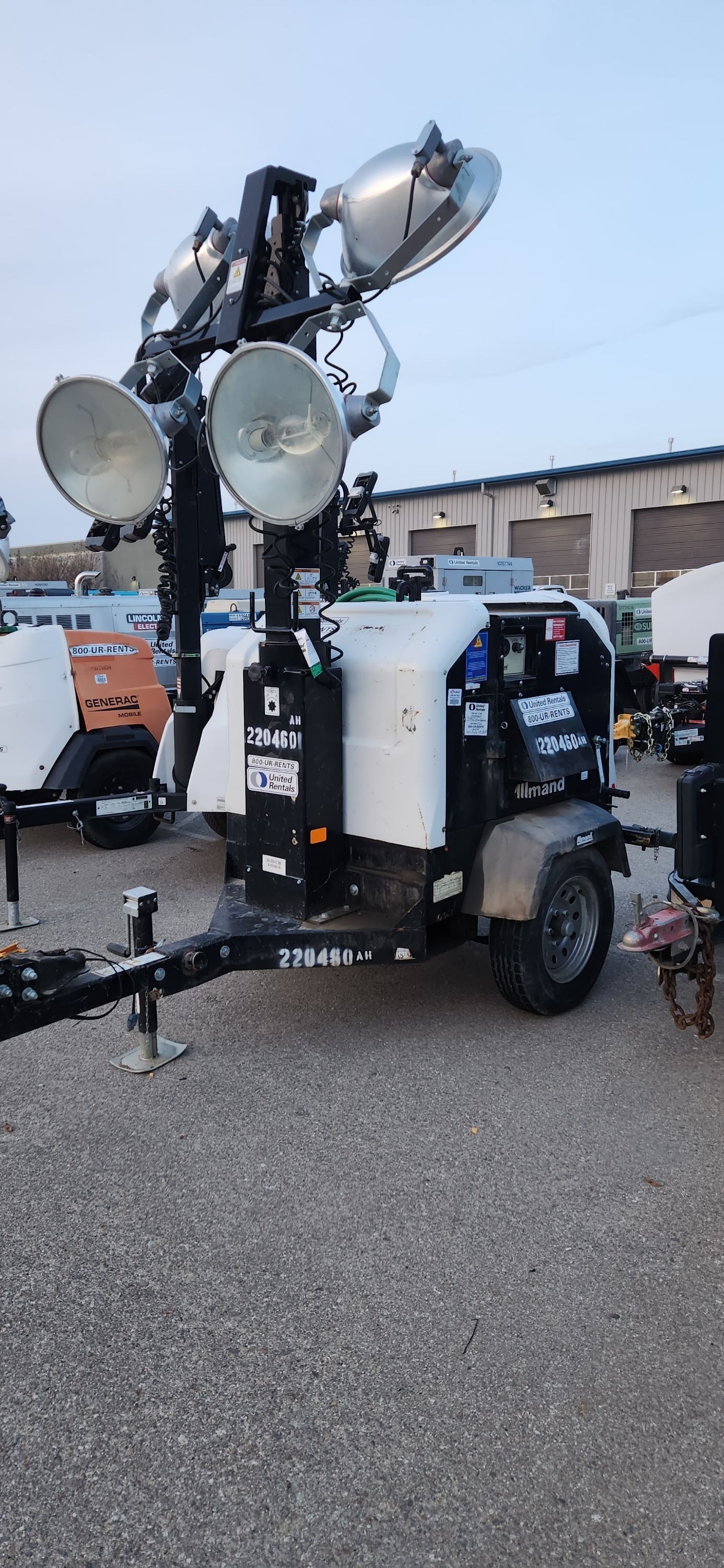 2018 ALLMAND NLV-ML3EC Portable Light Tower in Bakersfield, CA