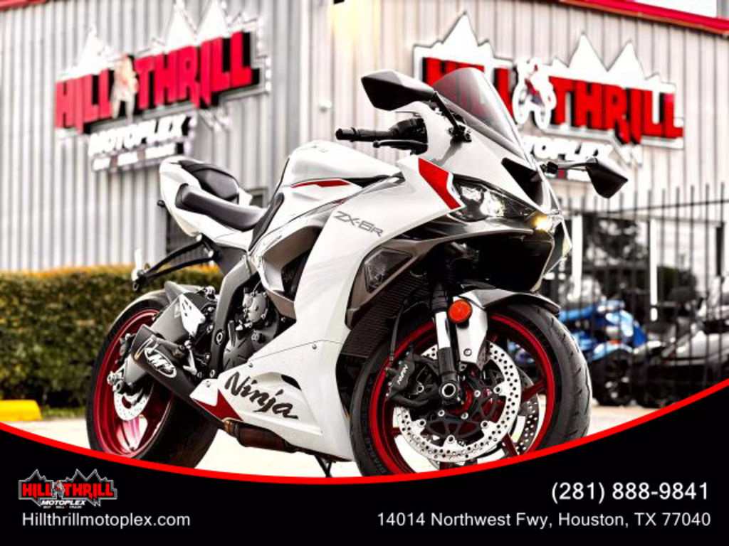 White 2024 Kawasaki Ninja Zx 6R Motorcycles For Sale - Cycle