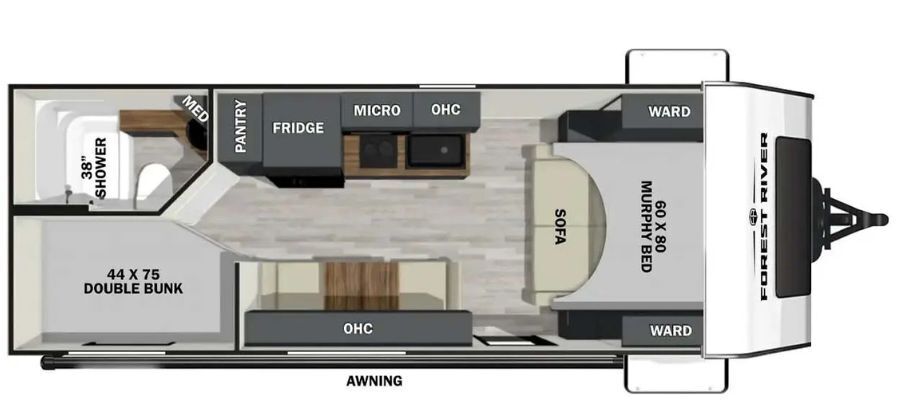 New 2027 Forest River Ibex 19MBH For Sale in Lakeview, OH - 5037431460 ...