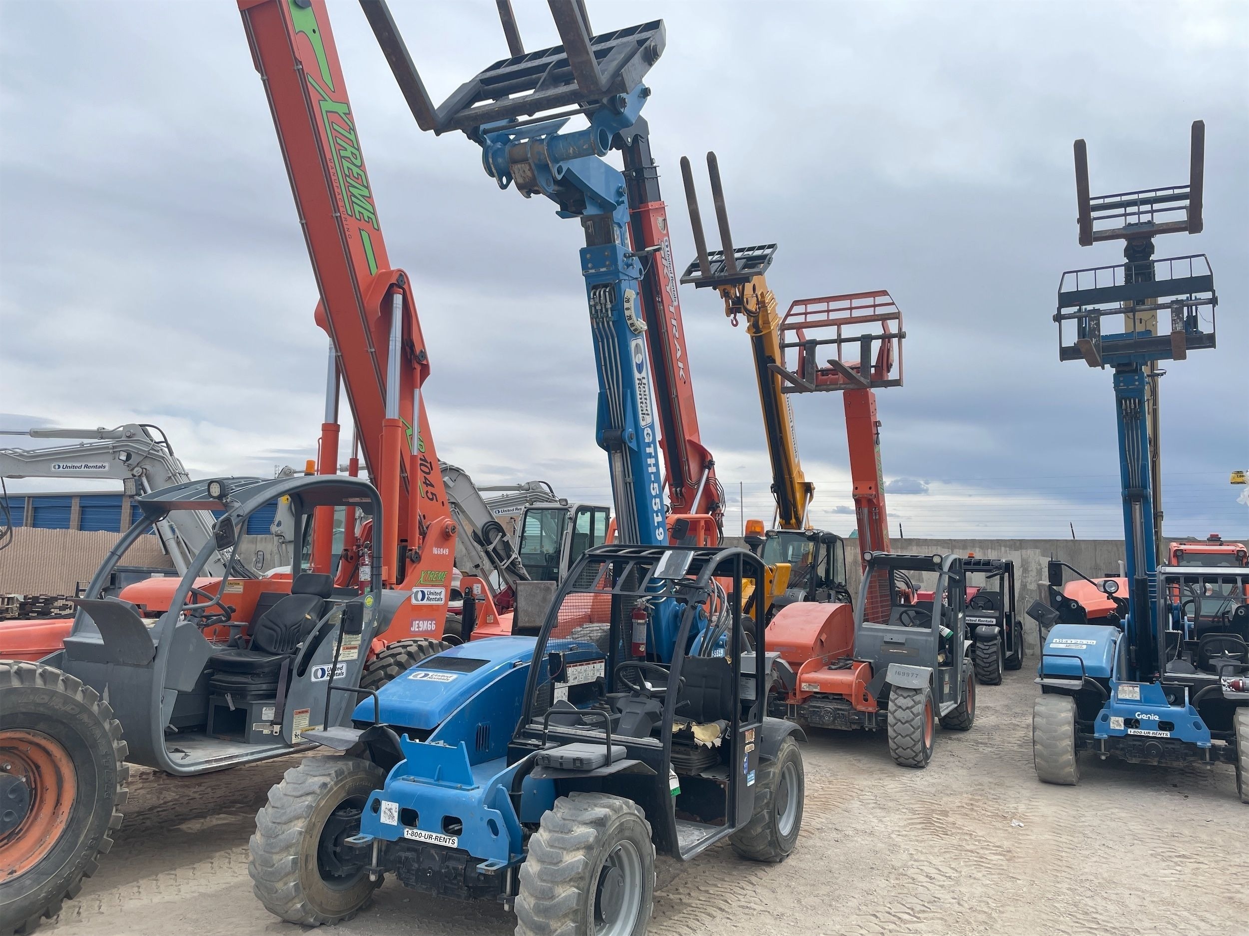 2017 GENIE GTH-5519 Forklift in Bakersfield, CA