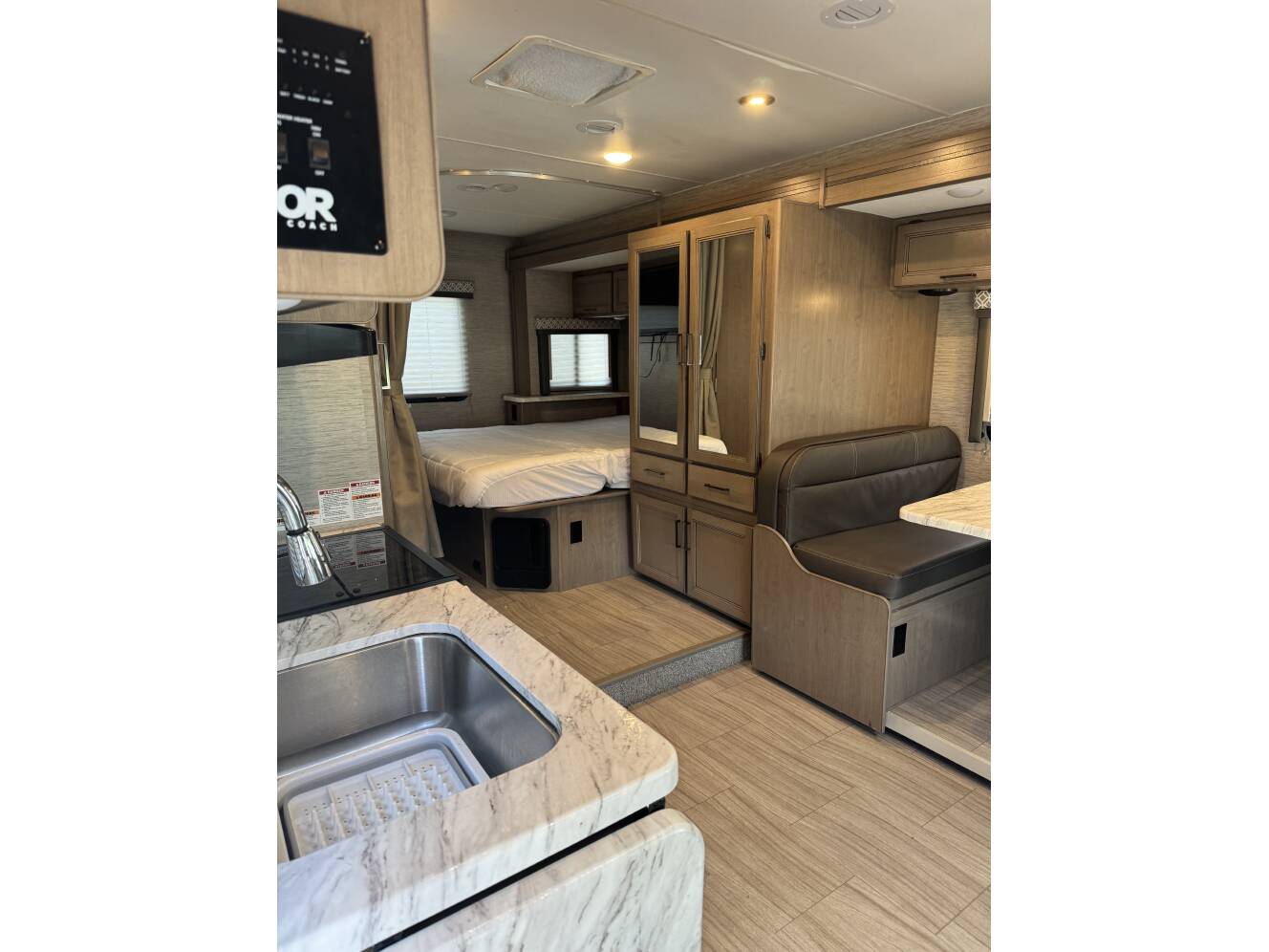 A photo of this 2022 Thor Motor Coach COLEMAN 24CM