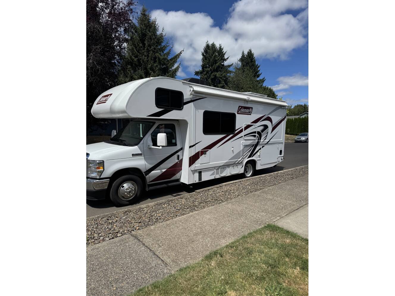 A photo of this 2022 Thor Motor Coach COLEMAN 24CM