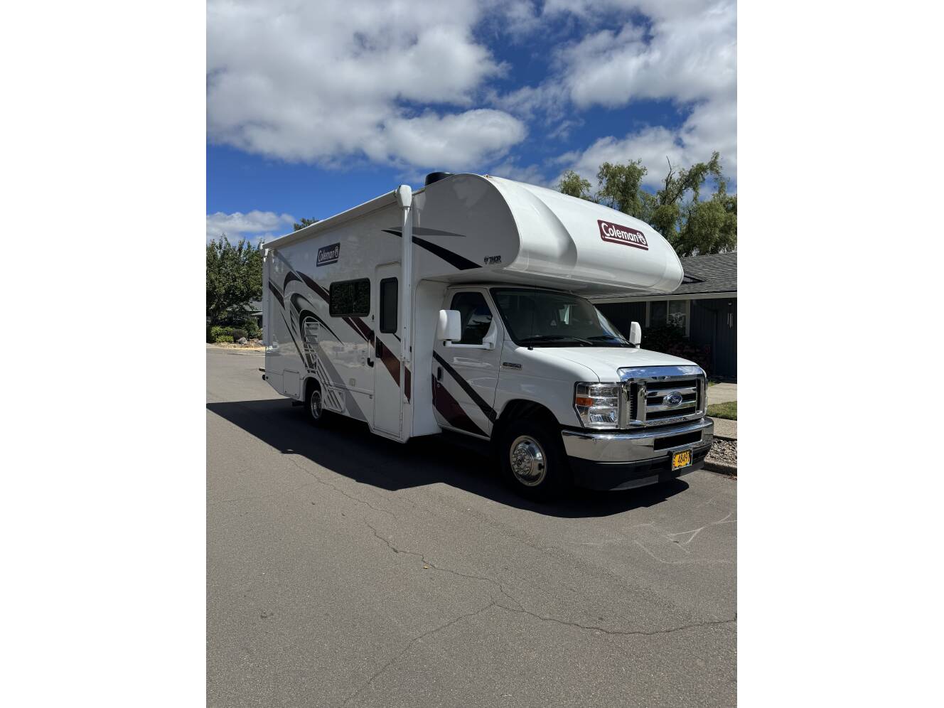 A photo of this 2022 Thor Motor Coach COLEMAN 24CM