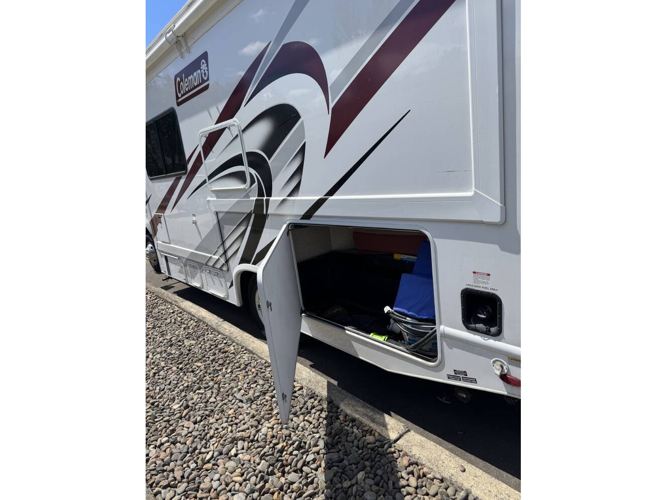 A photo of this 2022 Thor Motor Coach COLEMAN 24CM