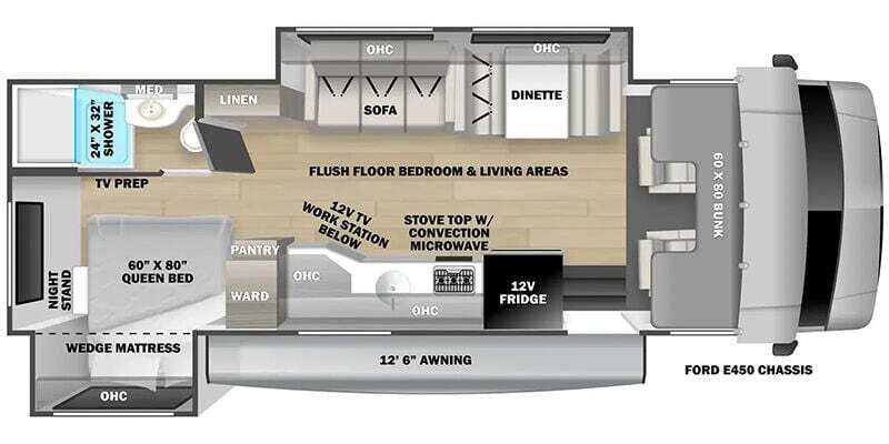 2026 Forest River sunseeker 2550dsle