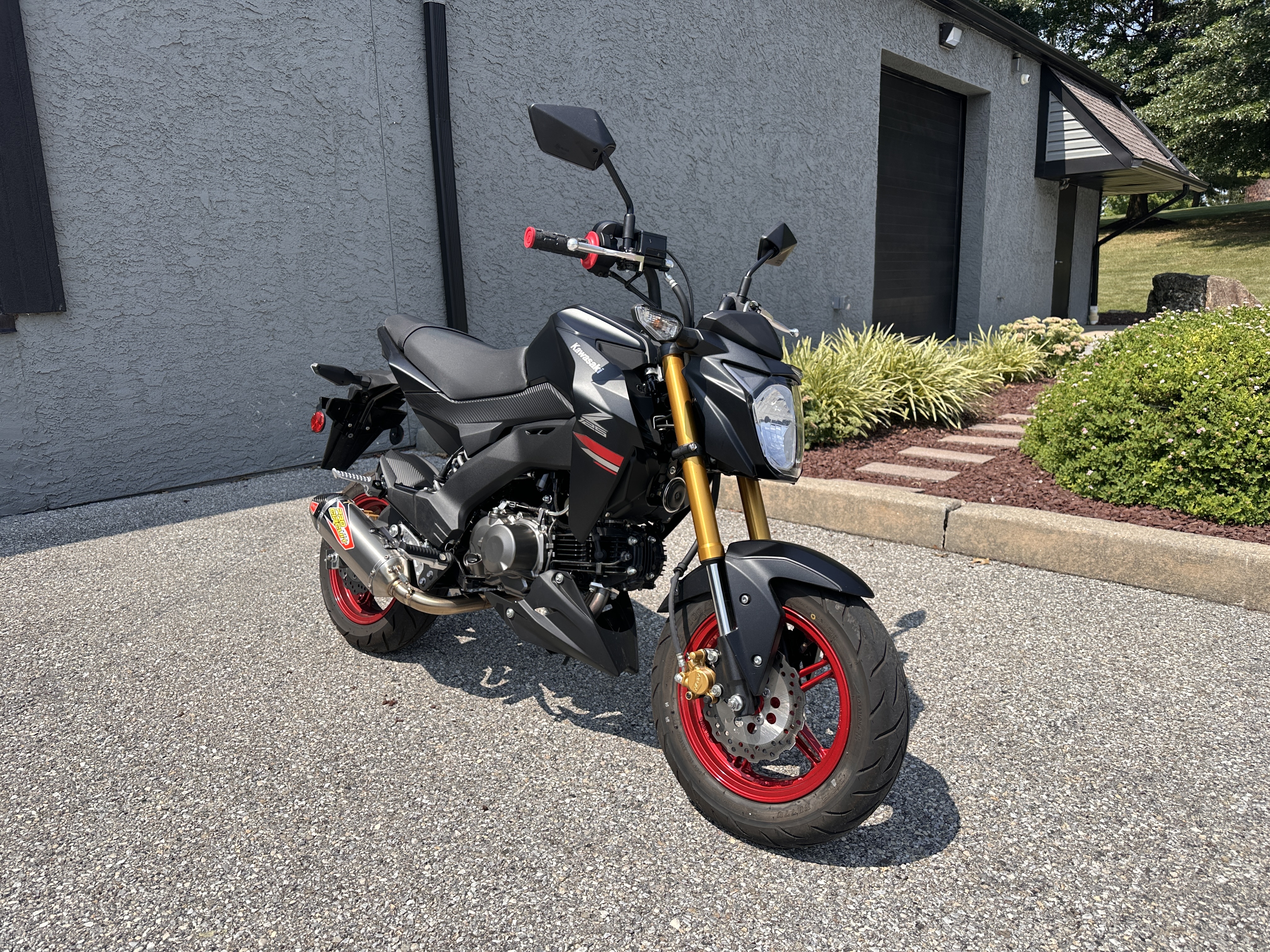 Black 2021 Kawasaki Z125 Pro Motorcycles For Sale - Cycle Trader
