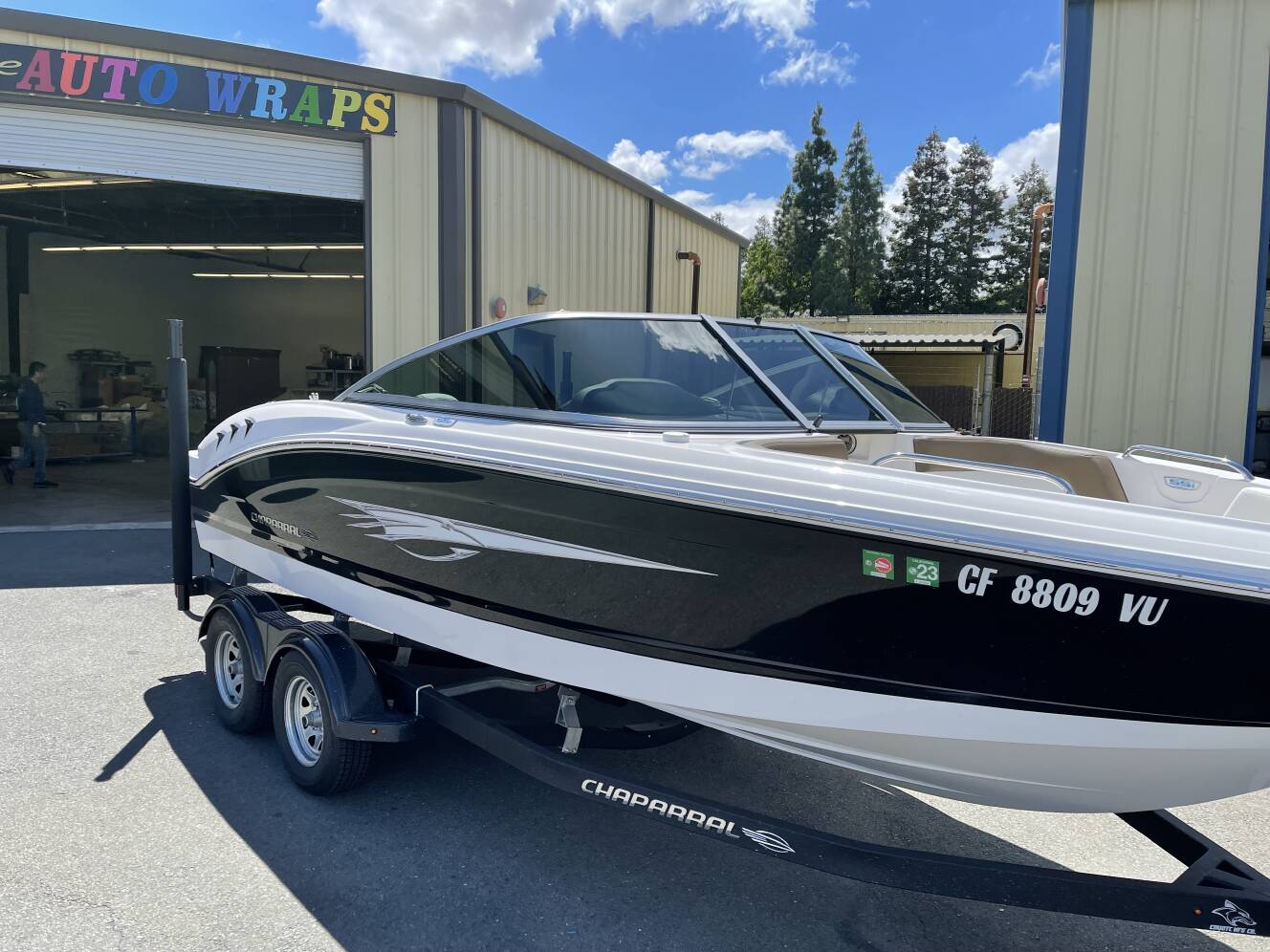 A photo of this 2021 Chaparral 21 H2o Ski & Fish