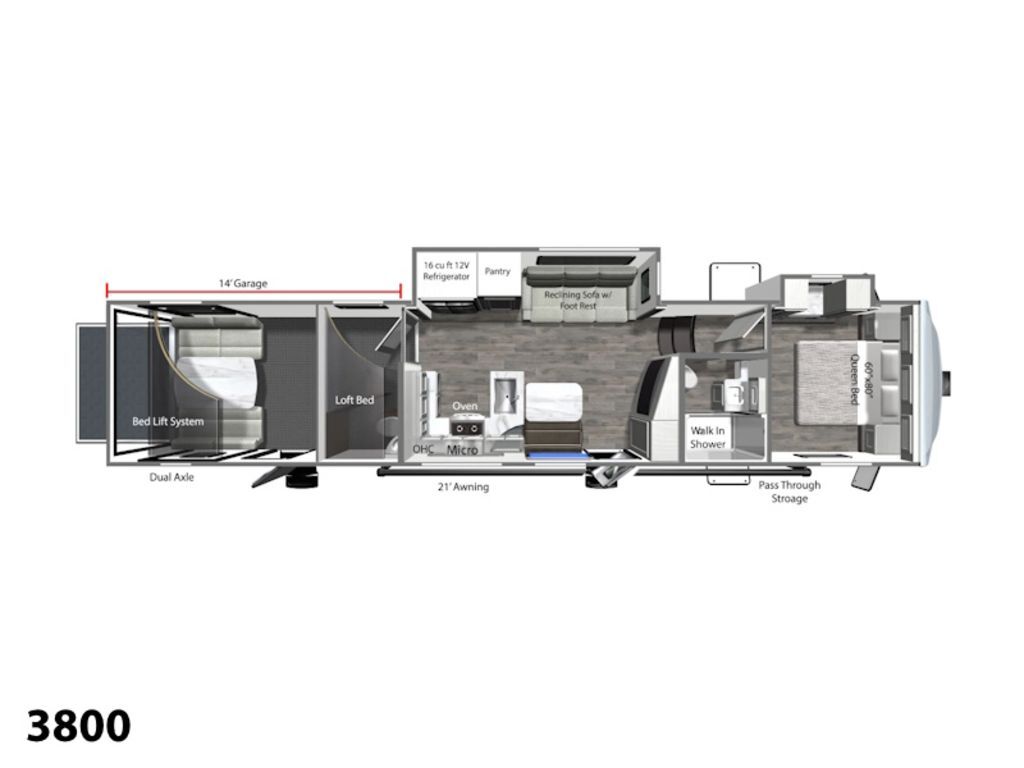 2025 Dutchmen RV voltage 3800