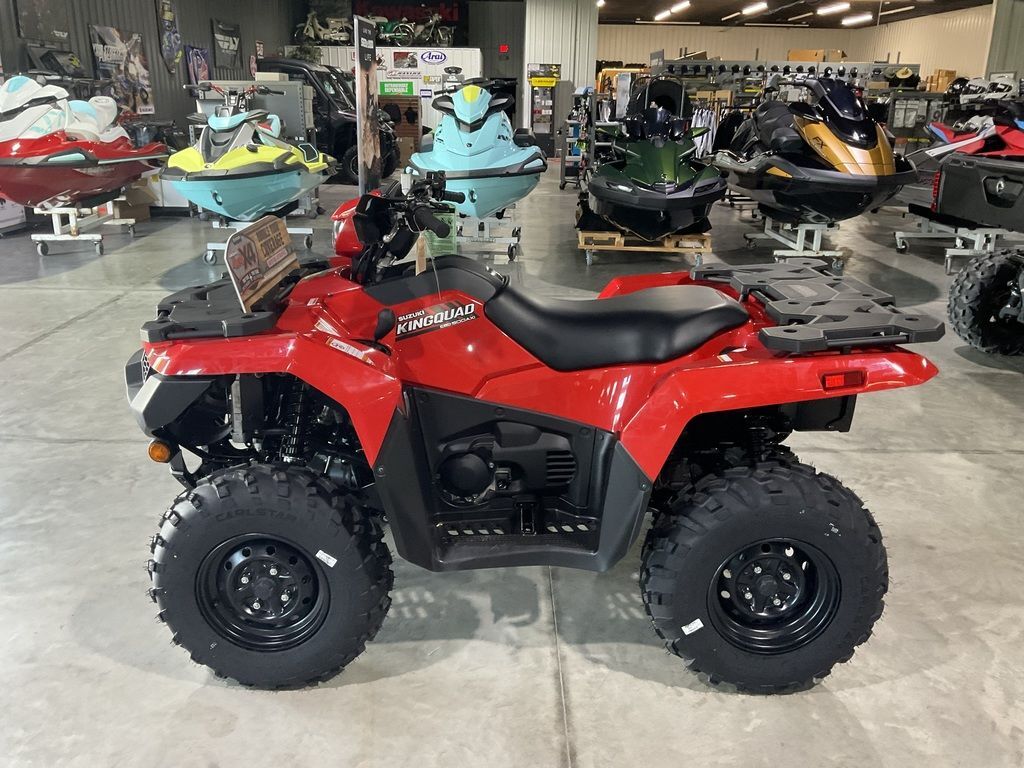 2025 Suzuki KINGQUAD 500 AXi Red in cedar falls IA
