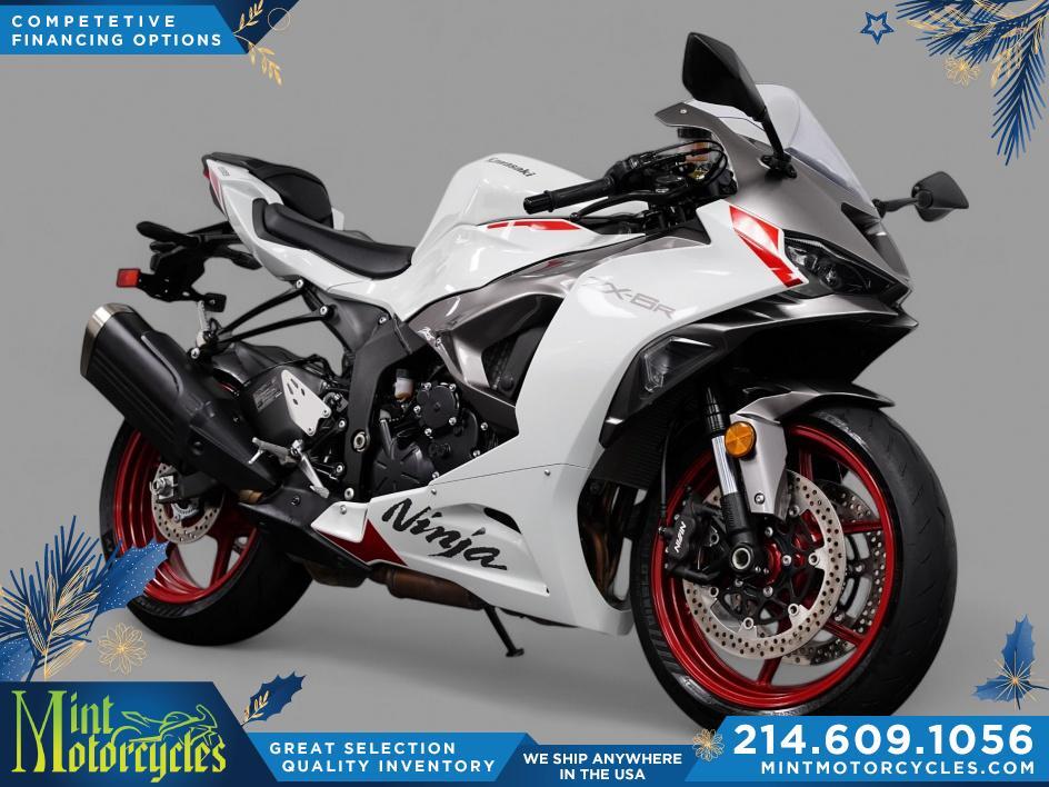 White 2024 Kawasaki Ninja Zx 6R Motorcycles For Sale - Cycle