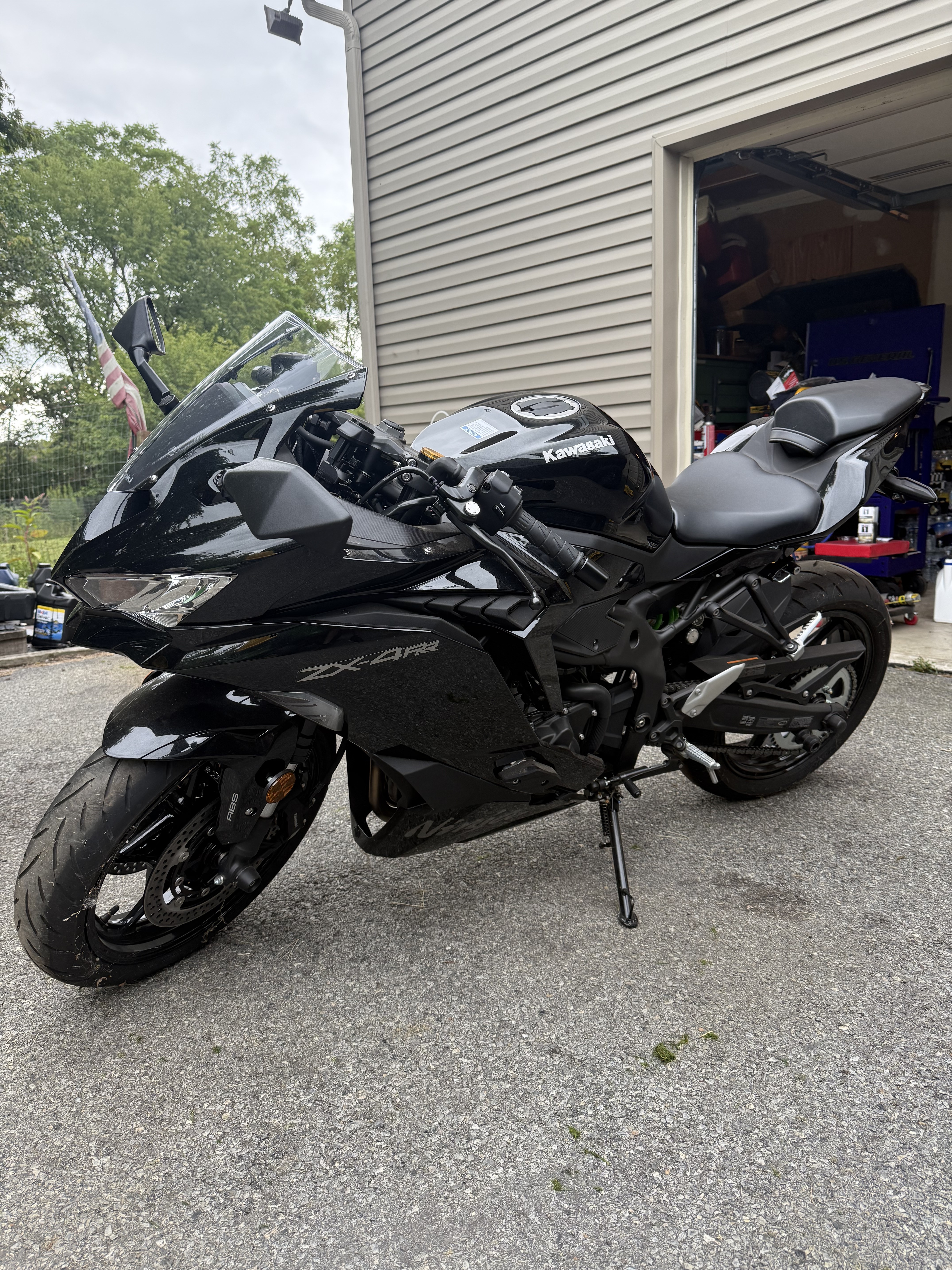 wa  No Reserve: 2003 Kawasaki Ninja ZX-7R for sale on BaT