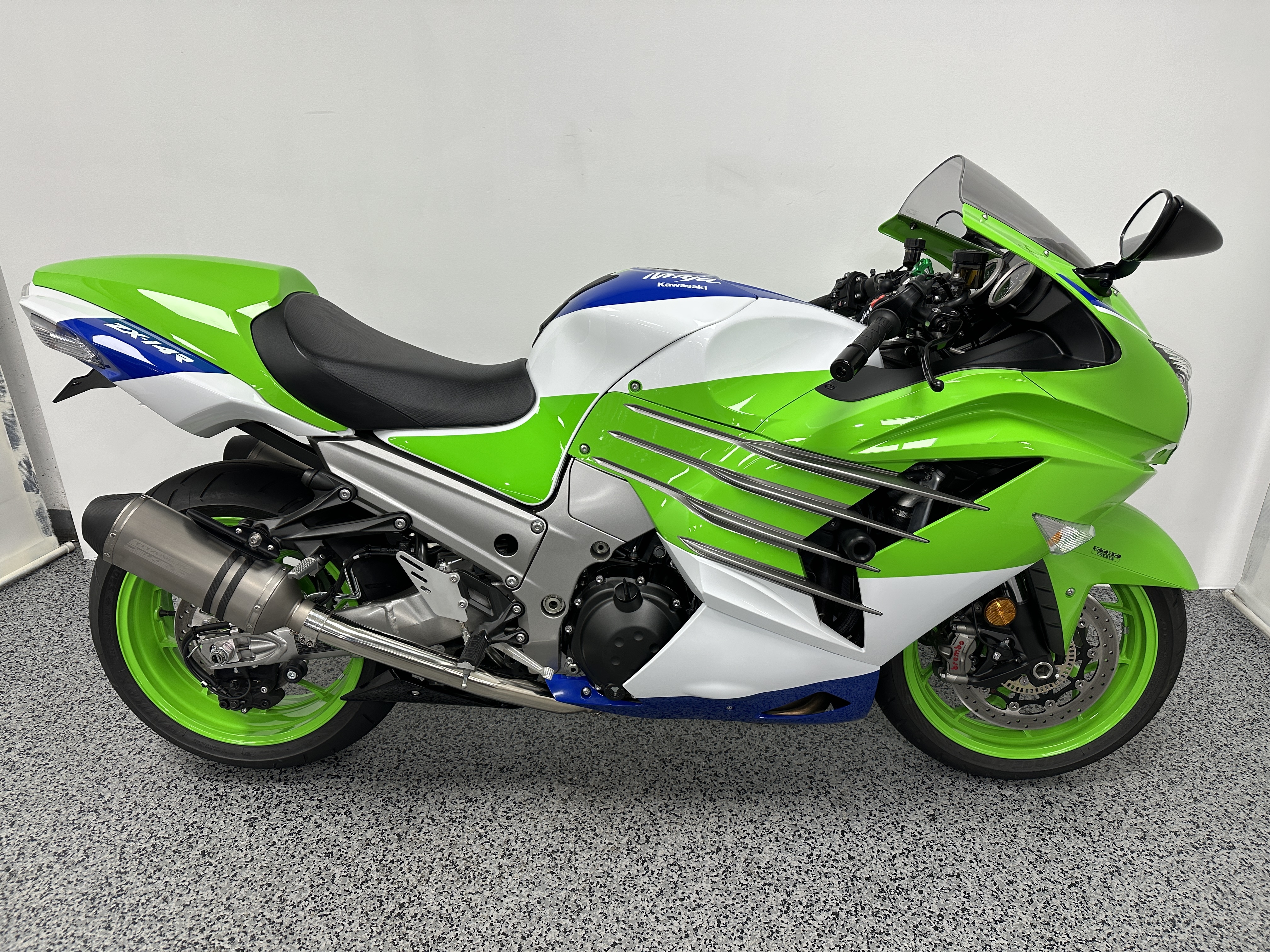 R✳︎H Green Kawasaki Ninja ZX-14R Motorcycles For Sale in Ohio
