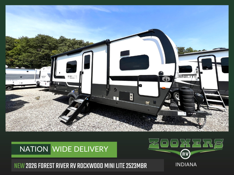 New 2026 Forest River RV Rockwood Mini Lite 2523MBR For Sale in Wabash, IN - 5037631366 - RV Trader