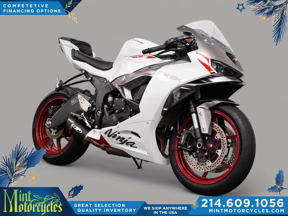 White 2024 Kawasaki Ninja Zx 6R Motorcycles For Sale - Cycle