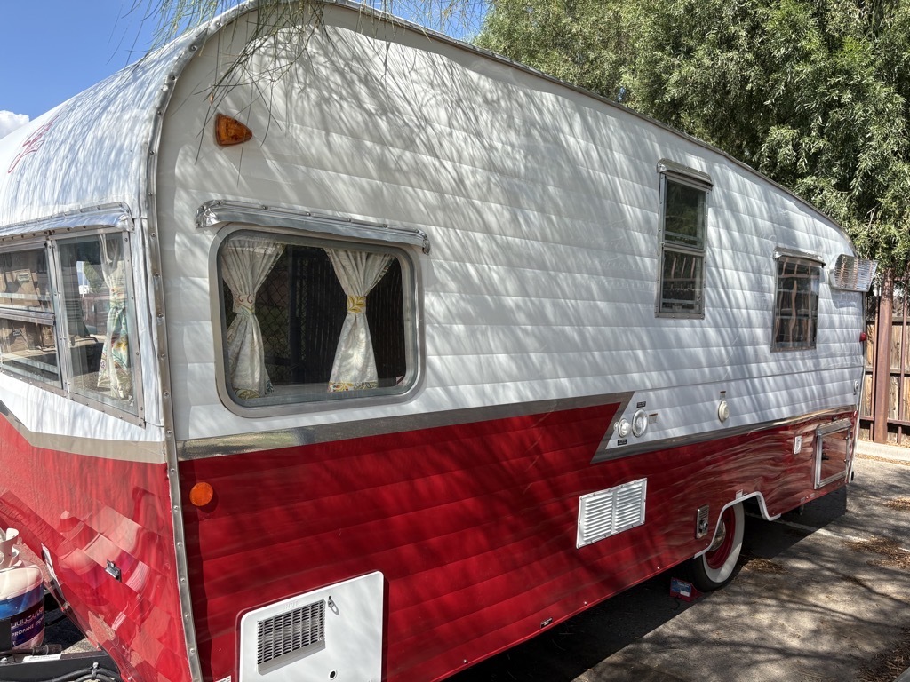 SHASTA AIRFLYTE　シャスタ　ミニカー　ダイキャスト　トレーラー　赤 SHASTA AIRFLYTE シャスタ ミニカー ダイキャスト トレーラー 赤