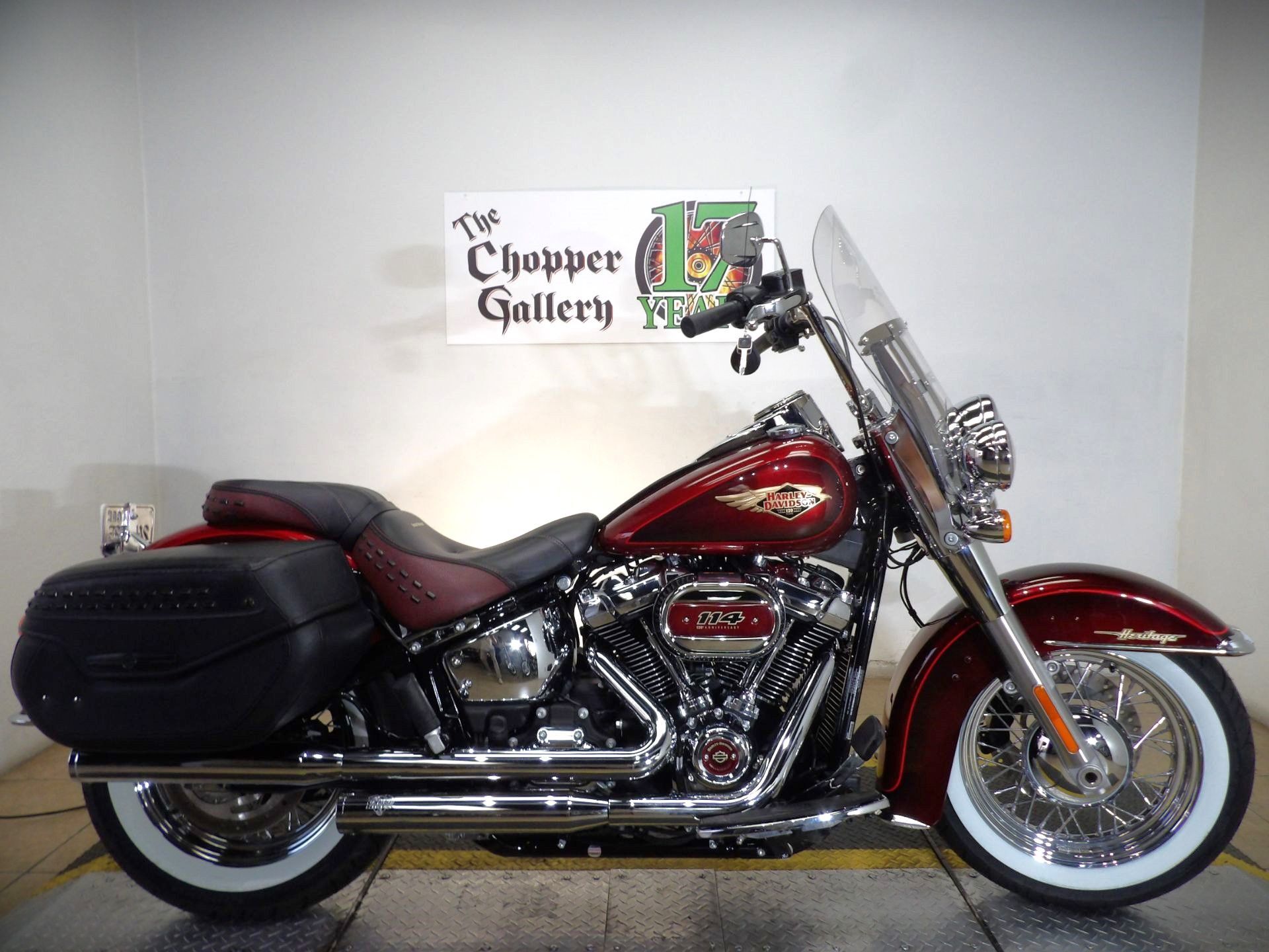 Red 2023 Harley-Davidson Heritage Softail Motorcycles For