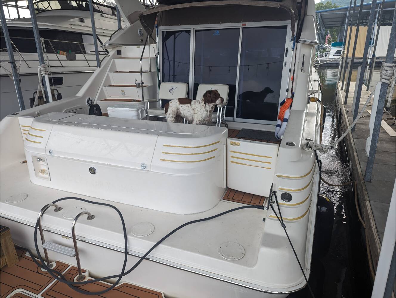 A photo of this 1998 Sea Ray 440 Express Bridge