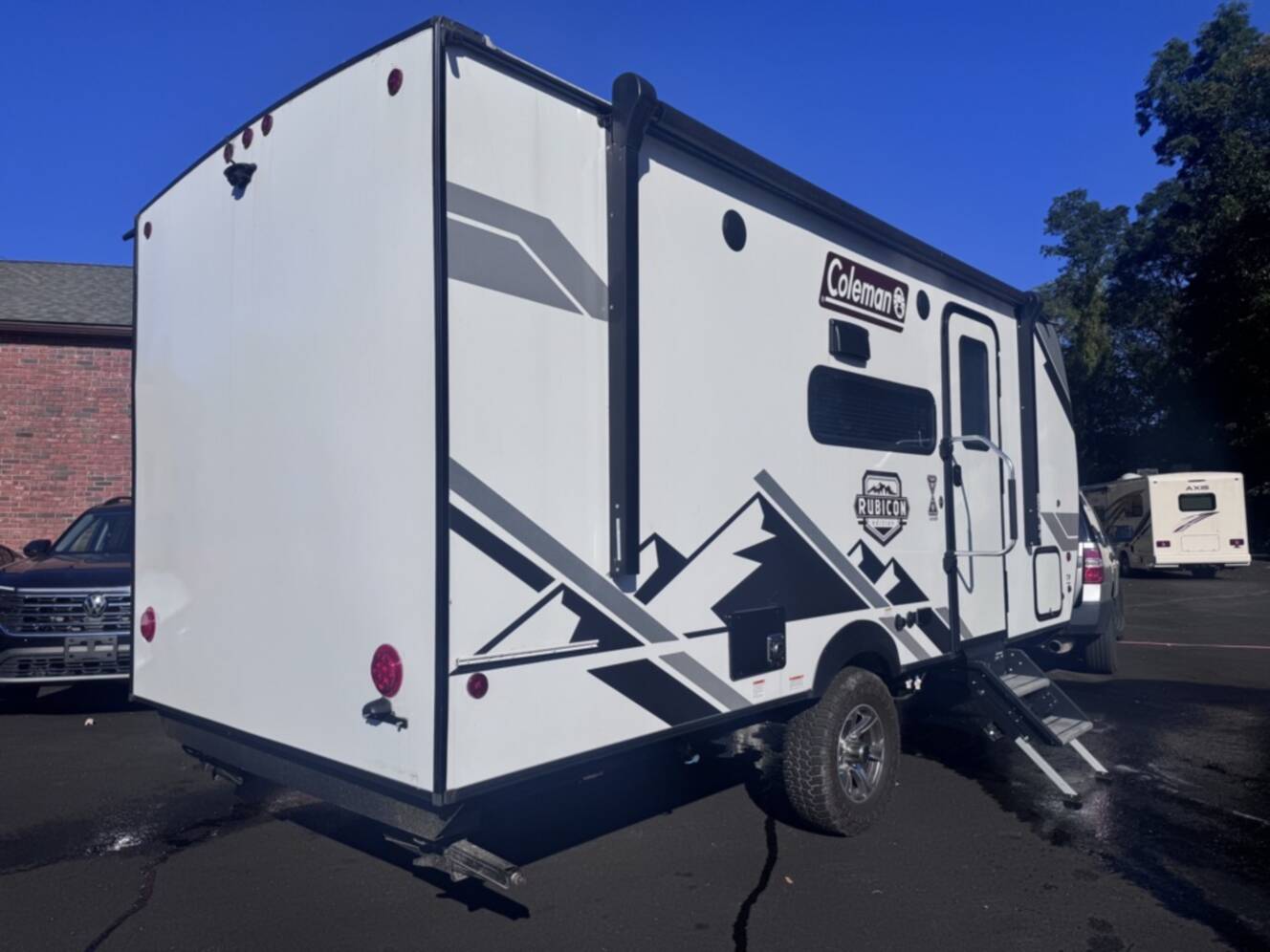A photo of this 2022 Dutchmen COLEMAN RUBICON 1628BH