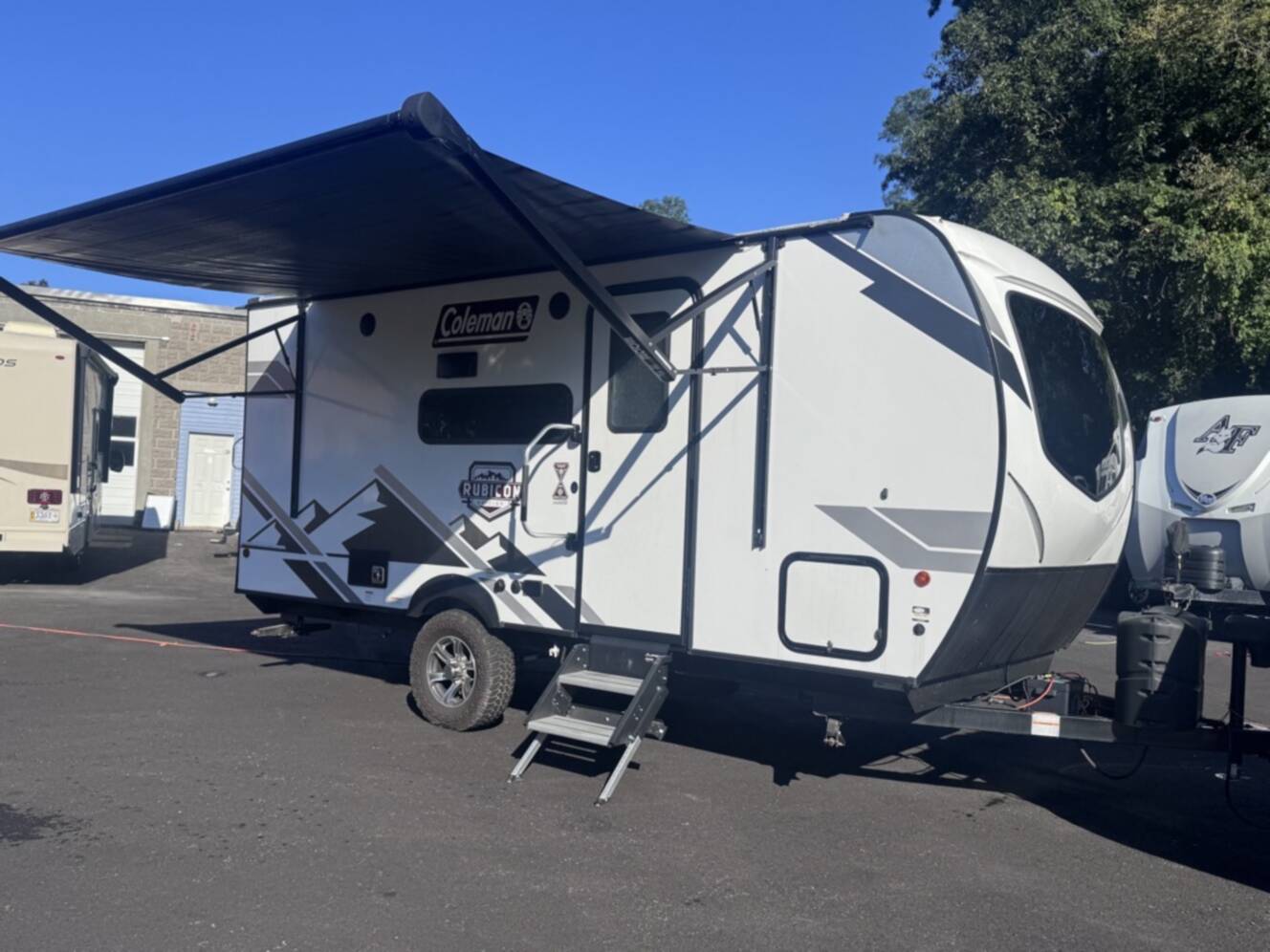 A photo of this 2022 Dutchmen COLEMAN RUBICON 1628BH