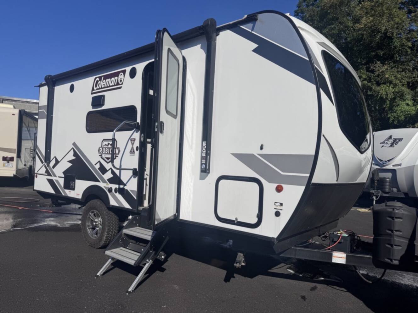 A photo of this 2022 Dutchmen COLEMAN RUBICON 1628BH