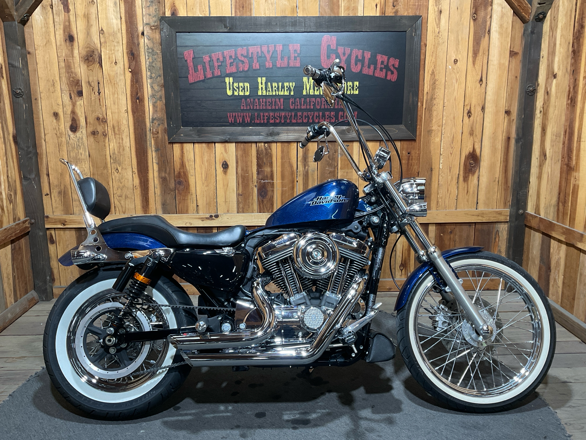 Blue Harley-Davidson Seventy-Two Motorcycles For Sale