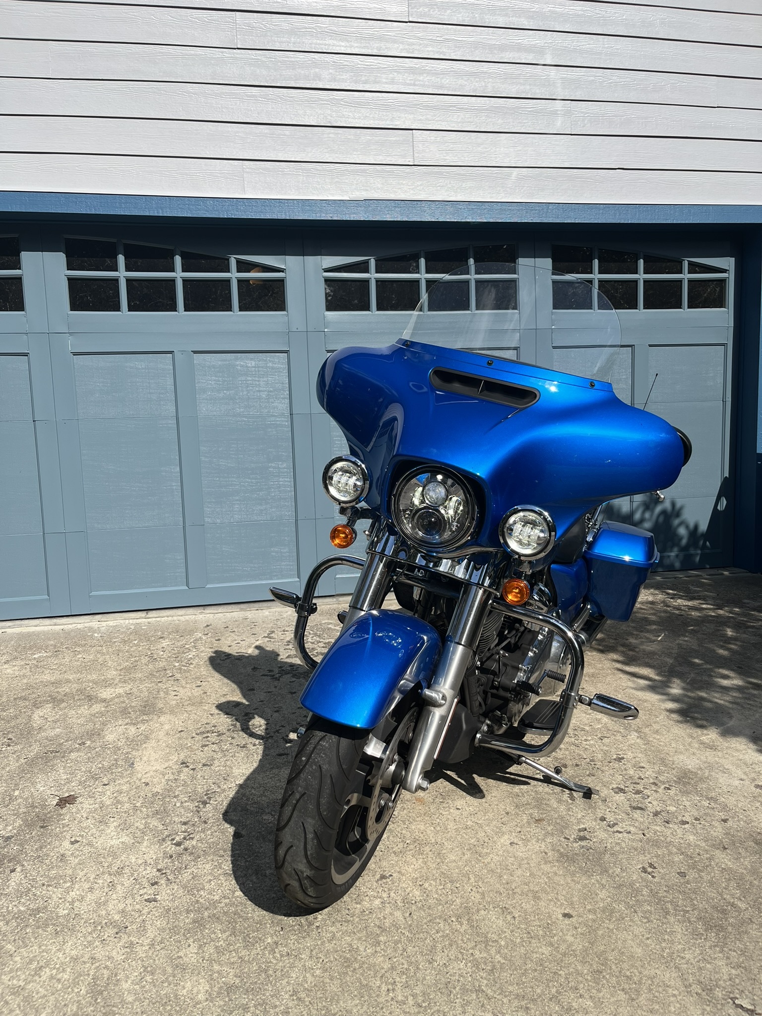 Blue 2018 Harley-Davidson Street Glide Motorcycles For Sale