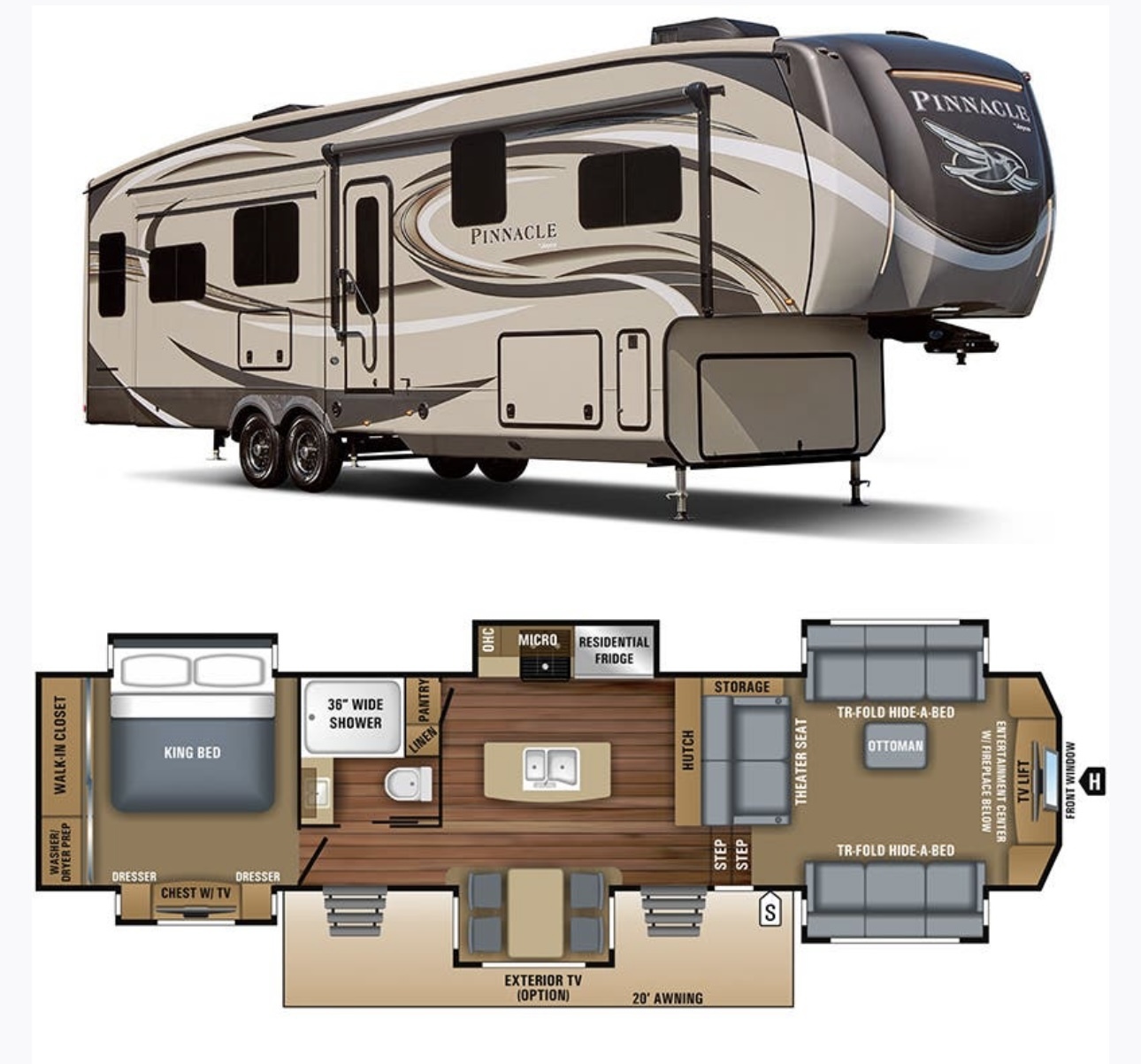 Jayco Pinnacle RVs For Sale near Cibolo, TX - RV Trader