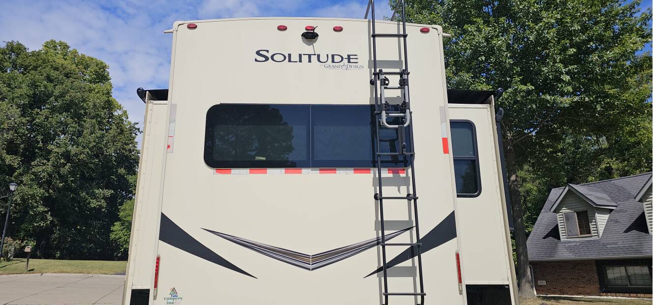 A photo of this 2021 Grand Design Solitude 378MBS-R