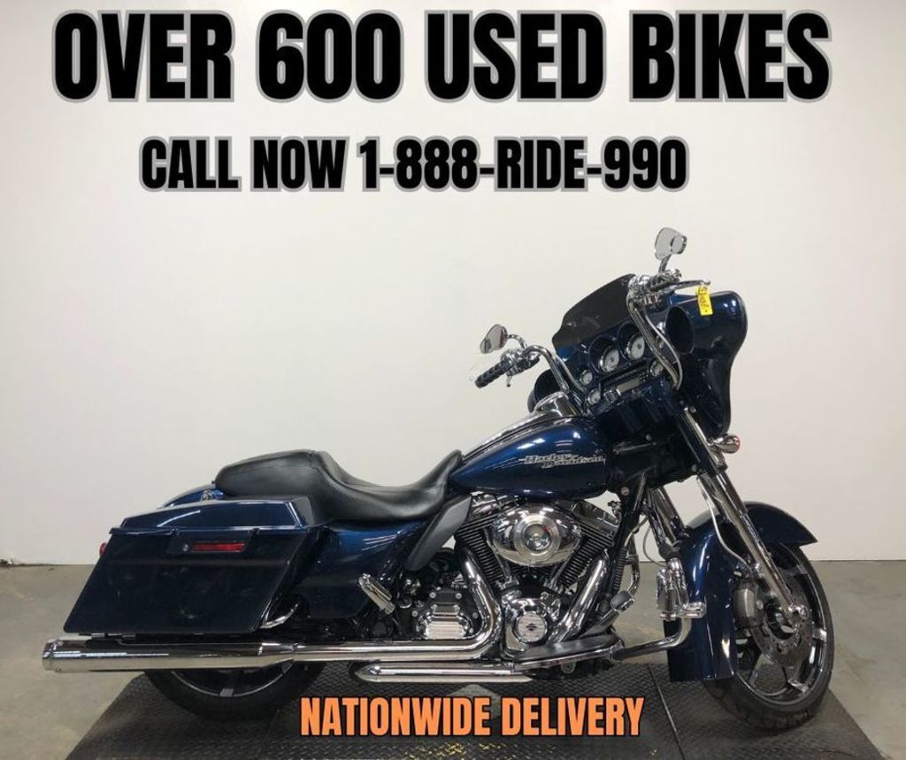 Blue Harley-Davidson Street Glide Motorcycles For Sale