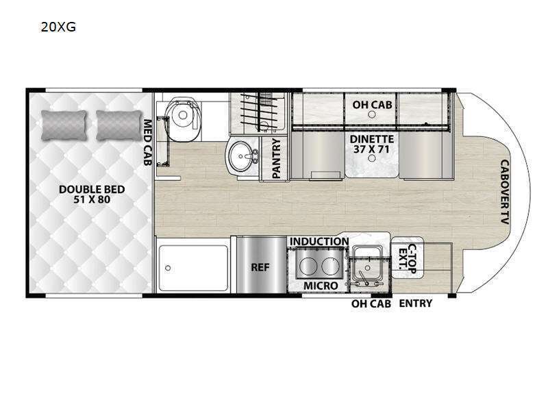 A photo of this 2025 Coachmen Rv Cross Trail EV 20XGTA
