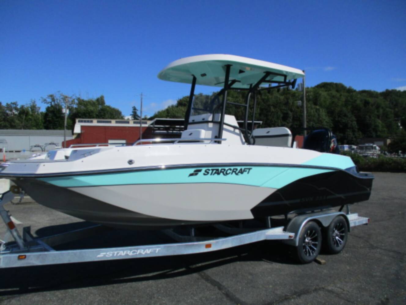 A photo of this 2024 Starcraft Svx 211 Ob