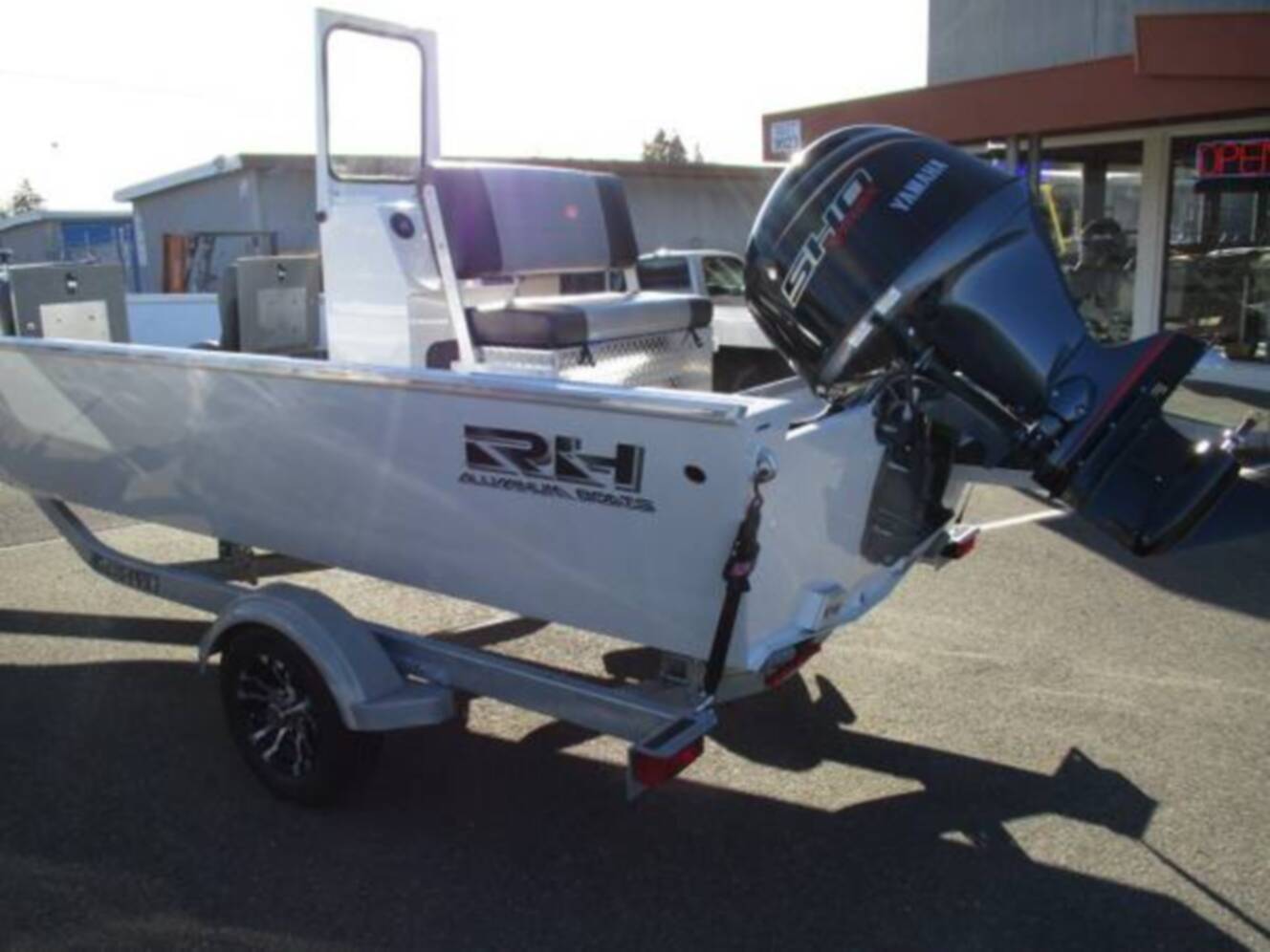A photo of this 2025 Rh Aluminum Boats Pro-V
