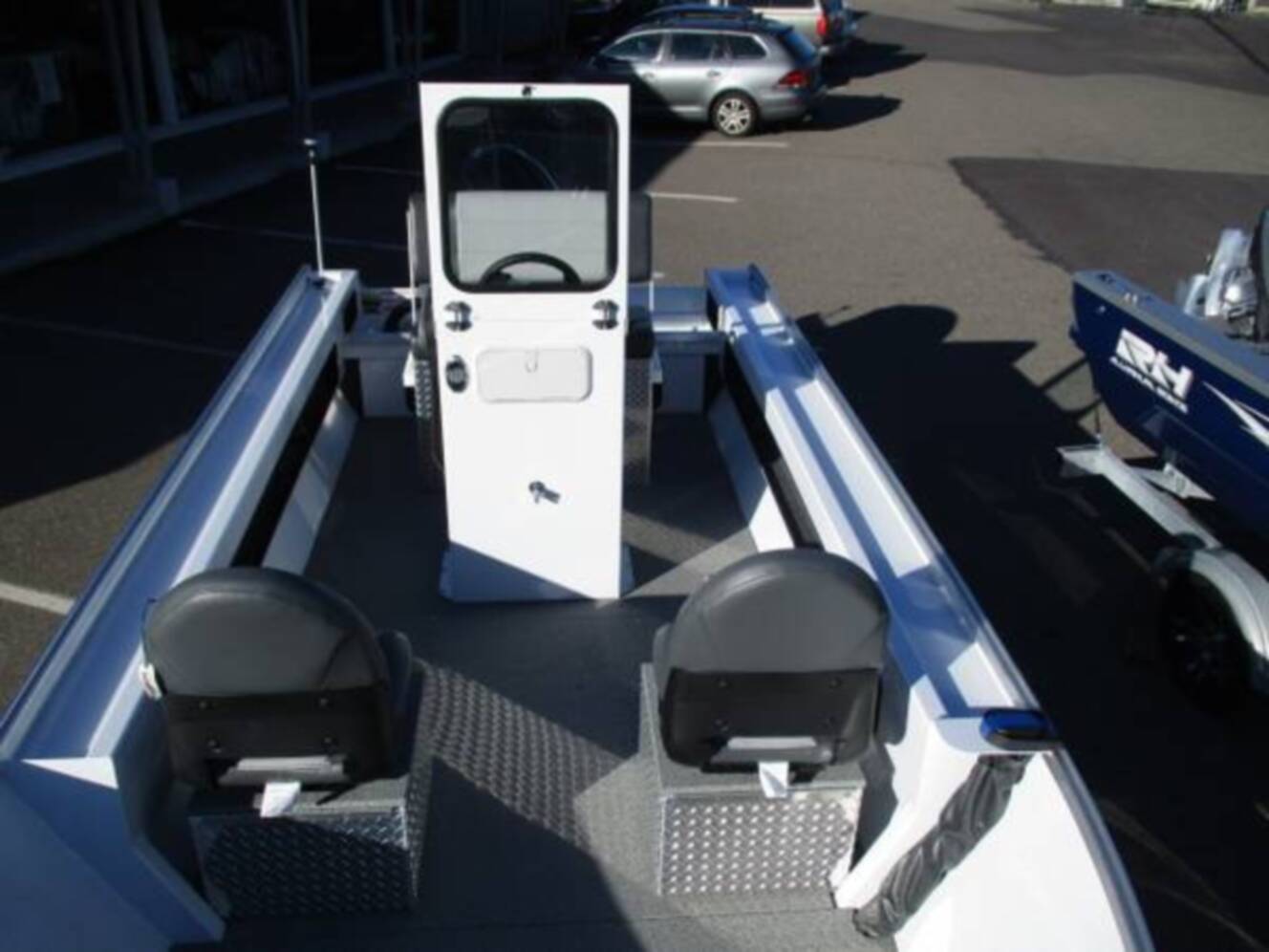 A photo of this 2025 Rh Aluminum Boats Pro-V