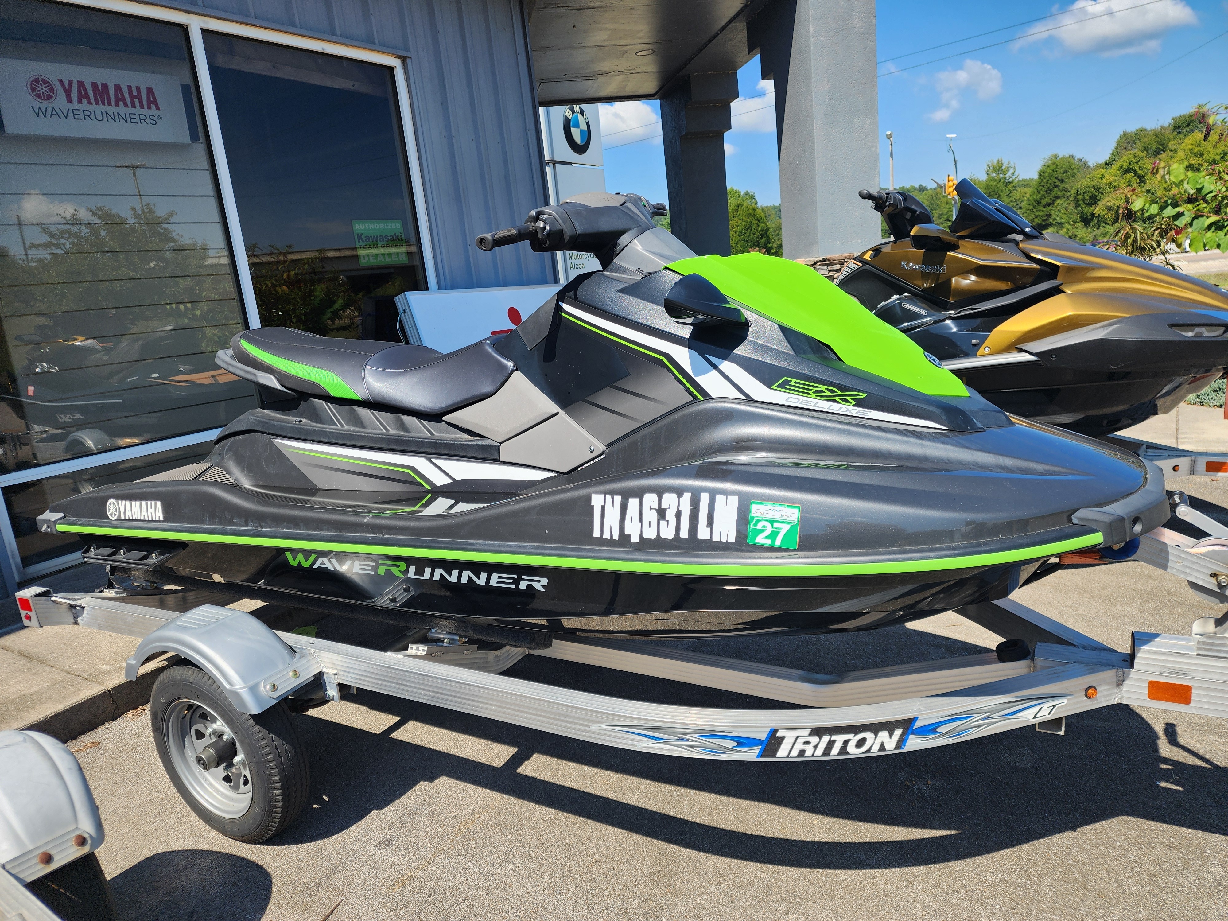 YAMAHApaskiss ダークグリーン 2018 Yamaha EX Deluxe Watercraft Louisville Tennessee 2836 2836