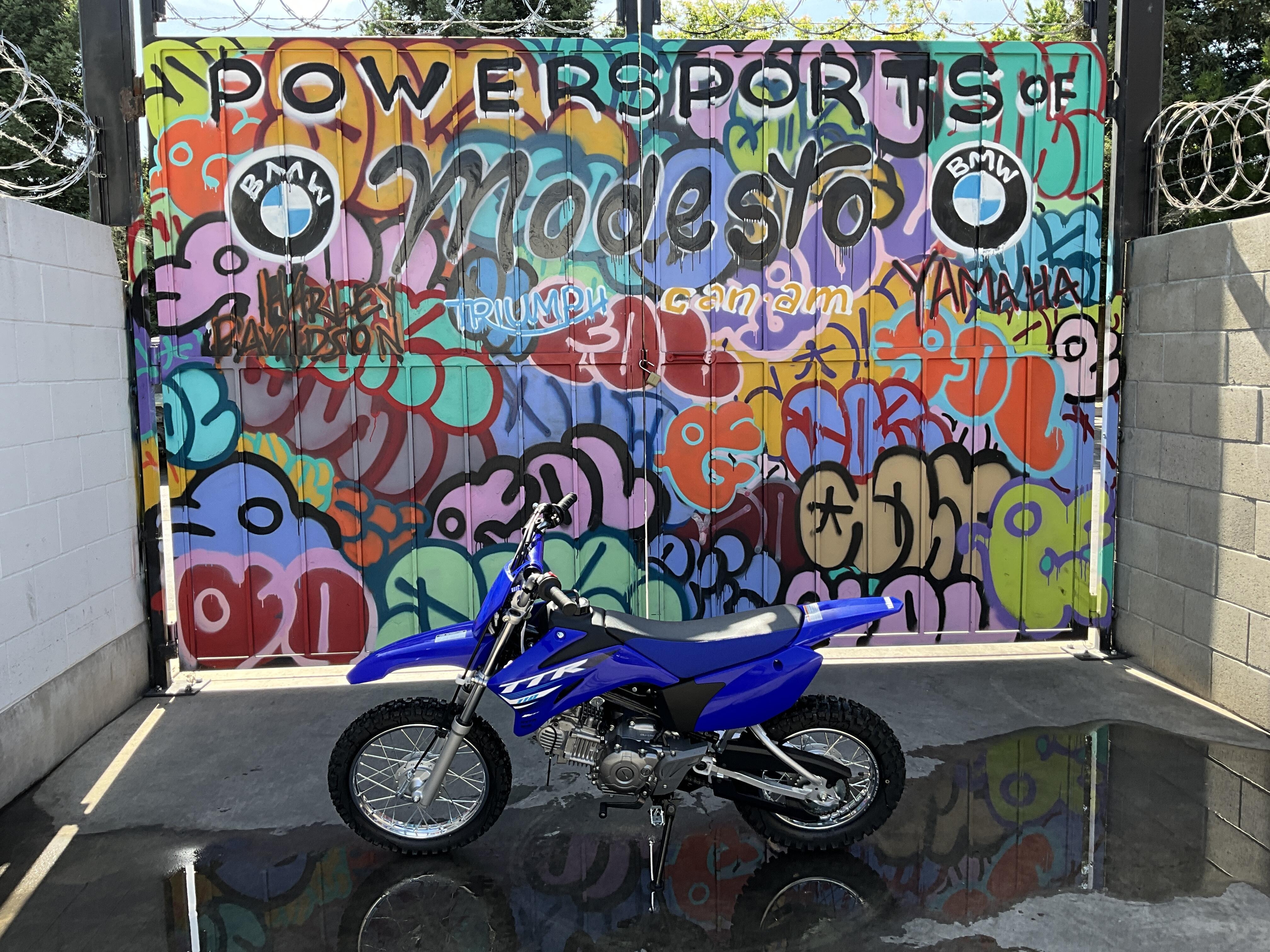 2025 Yamaha TT-R110E E in Modesto, CA