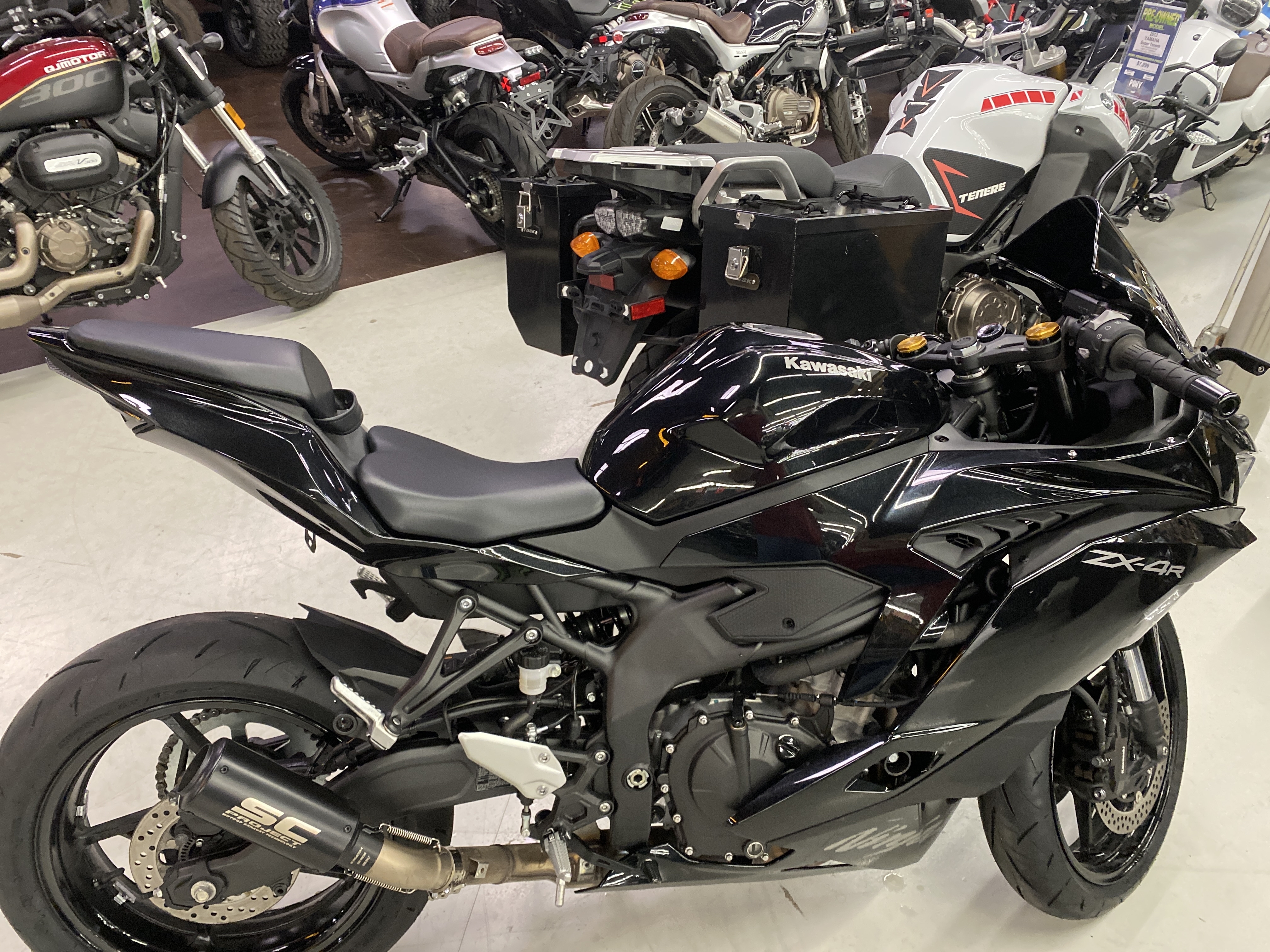 Bros Ks Black 2024 Kawasaki Ninja ZX-4R Motorcycles For Sale - Cycle