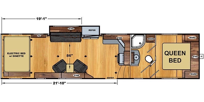 2022 Eclipse Recreational Vehicles ATTITUDE 3322SAG in tucson AZ