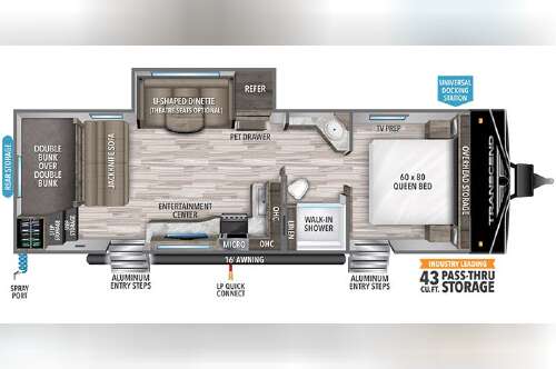 2021 Grand Design TRANSCEND XPLOR 265BH in eugene OR