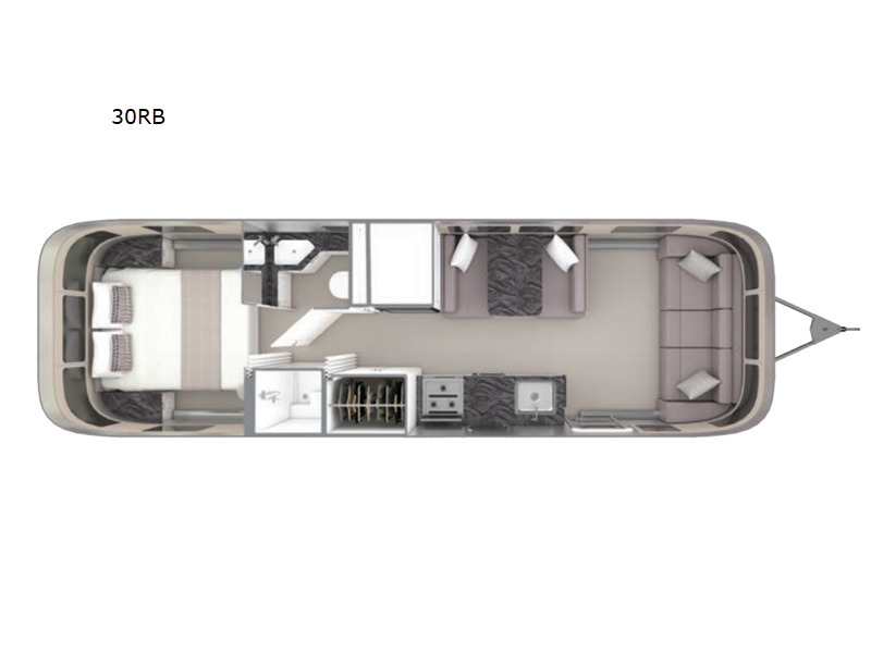 A photo of this 2026 Airstream Classic 30RBQ Queen