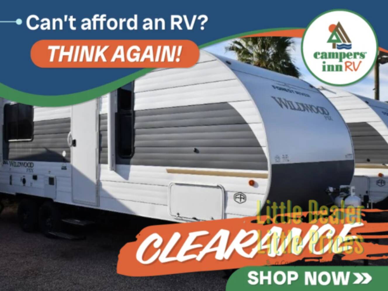 A photo of this 2026 Forest River Rv Wildwood FSX 233RBLE