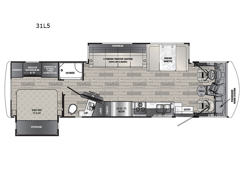A photo of this 2026 Forest River Rv Georgetown 5 Series 31L5