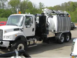 2011 FREIGHTLINER M2 106V w/Aquatech Combo Sewer Jetter, Vacuum, Hydro Excavator  
