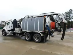 2011 FREIGHTLINER M2 106V w/Aquatech Combo Sewer Jetter, Vacuum, Hydro Excavator  