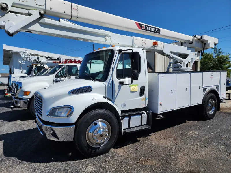 2015 FREIGHTLINER M2 106 Truck w/TEREX STC-55 HI-RANGER MATERIAL HANDLING AERIAL DEVICE-BUCKET TRUCK