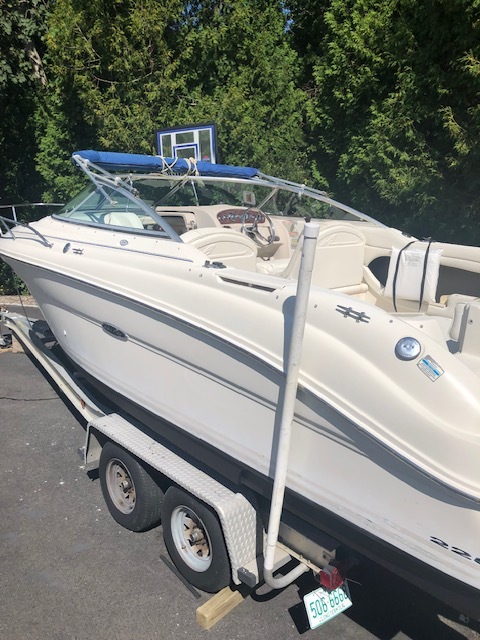 2003 Sea Ray 225 Weekender in forestdale MA