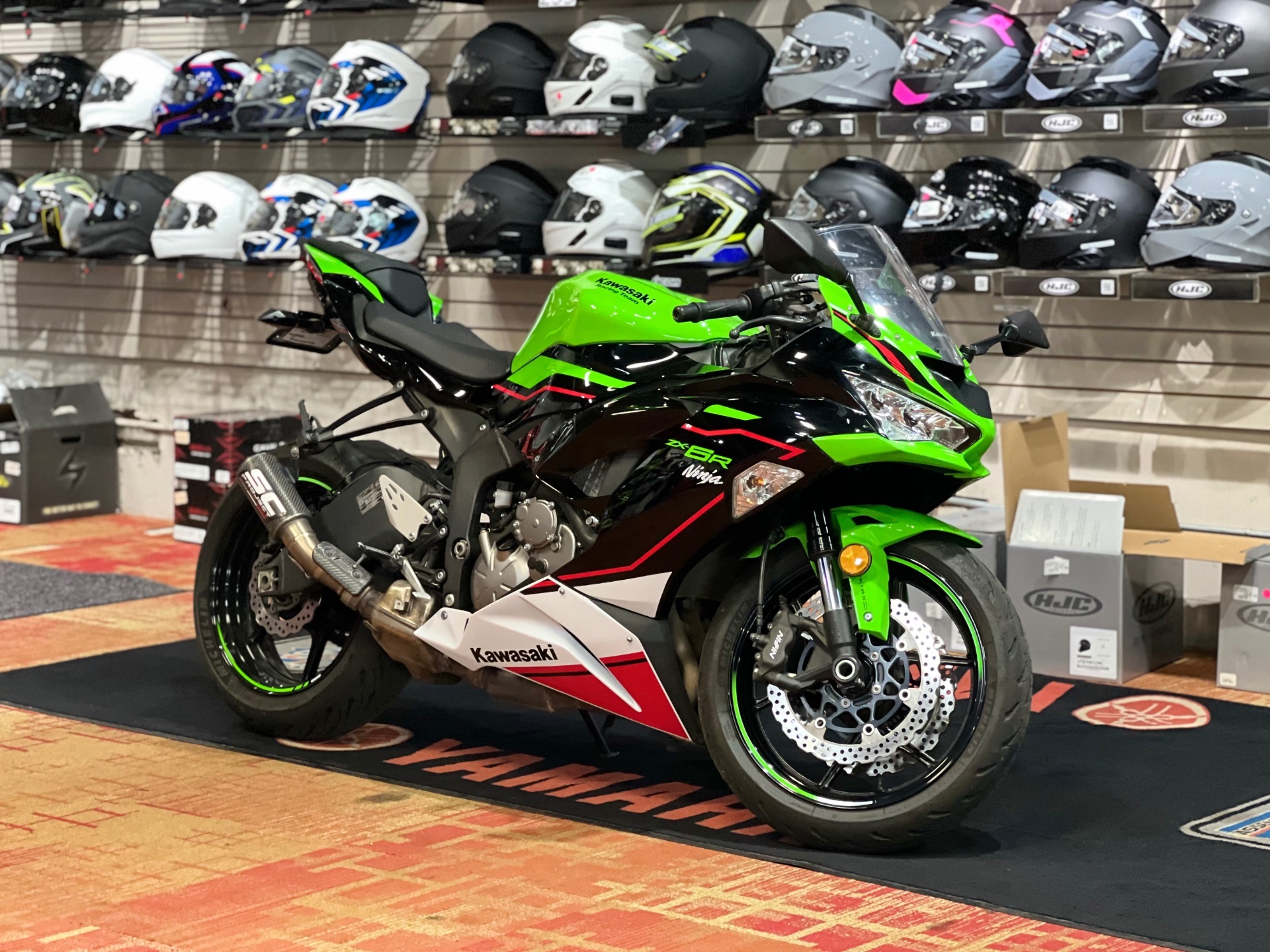 ★ 2021 Kawasaki ZX636, K | JKBZXJH12MA007379 | Bid History