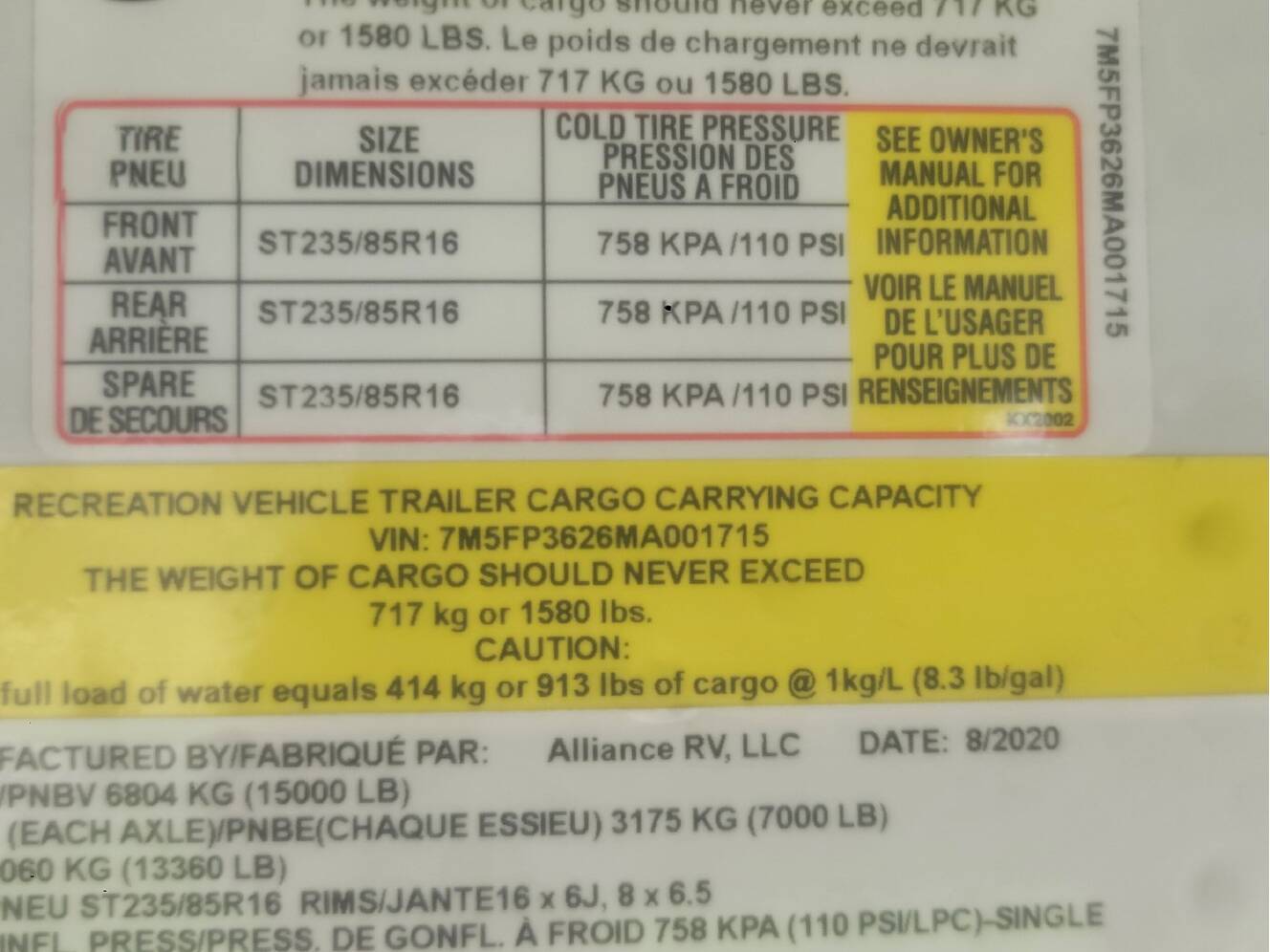 A photo of this 2021 Alliance Rv PARADIGM 310RL