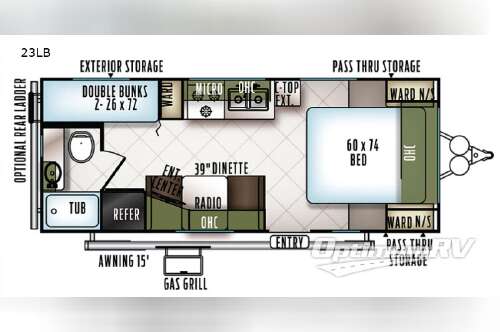 2018 Forest River FLAGSTAFF MICRO LITE 23LB in atlanta GA