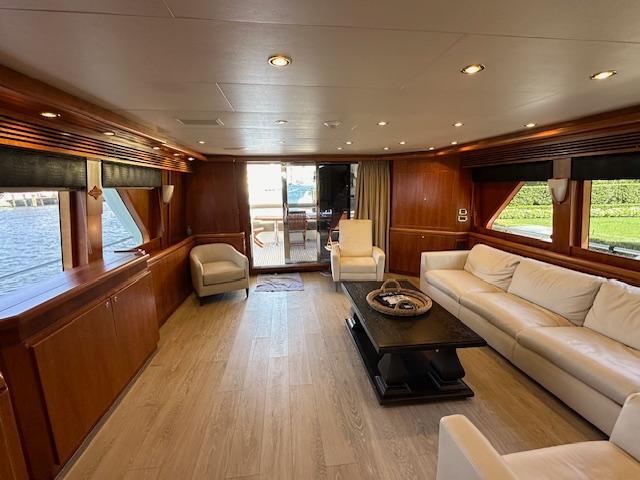 2007 Hargrave Open Flybridge Flush Deck SuperYacht in fort lauderdale FL